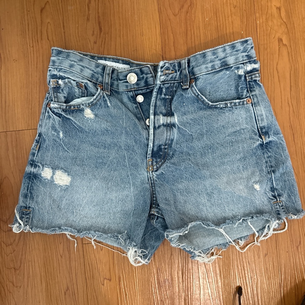 Zara denim shorts
